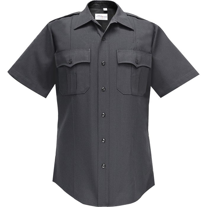 Flying Cross Mens Short Sleeve Poly/Rayon Ohio Sheriff Shirt