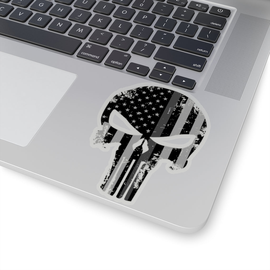 Kiss-Cut Stickers - Punisher Gray Line