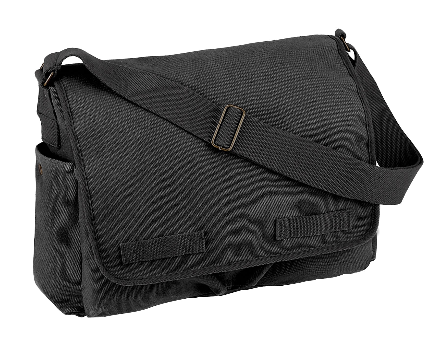 Rothco Heavyweight Canvas Classic Messenger Bag With Military Stencil
