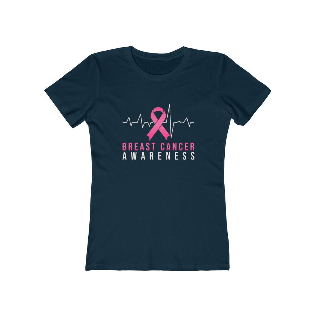 Women's The Boyfriend Tee - Breast Cancer Awareness