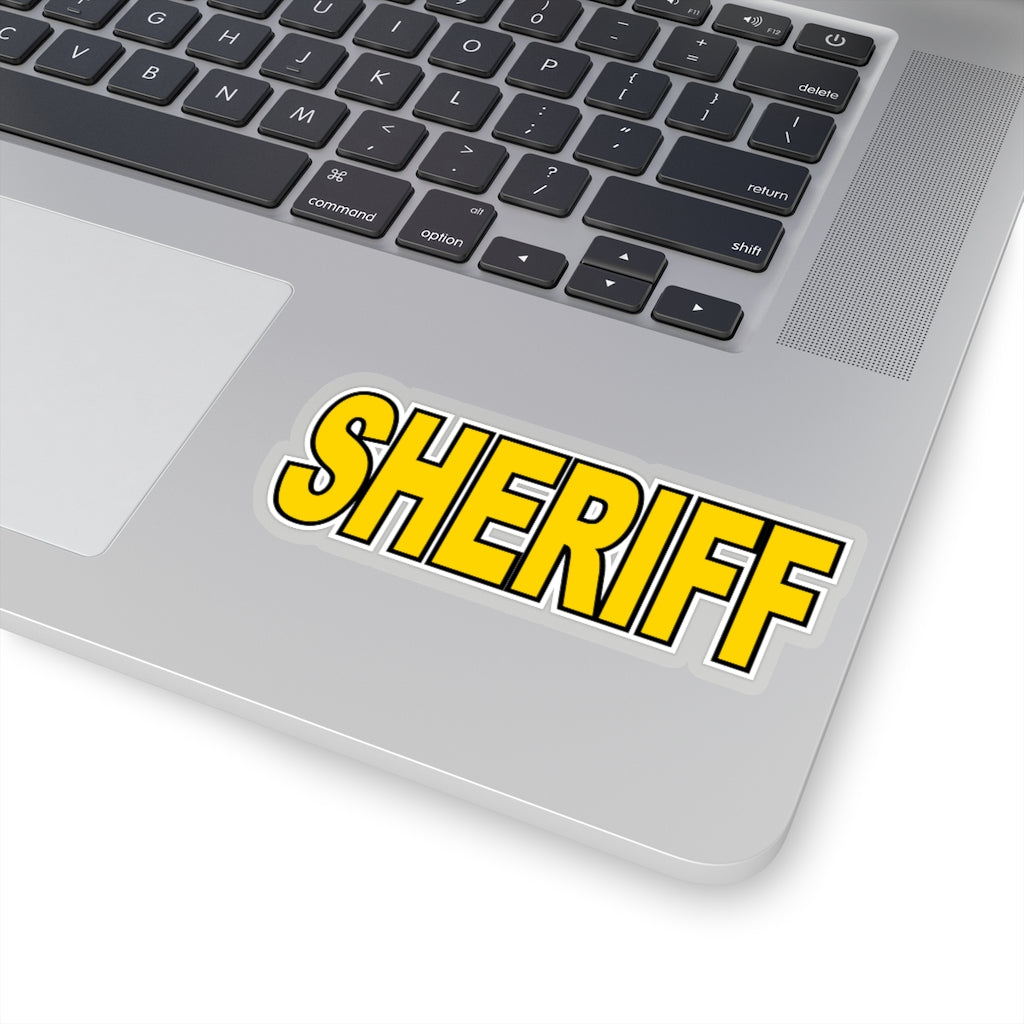 Kiss-Cut Stickers - "Sheriff"