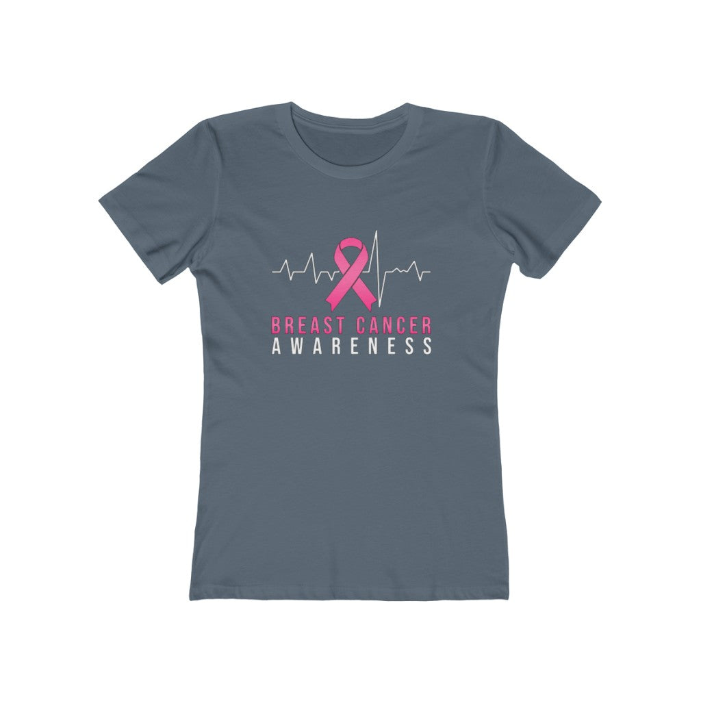 Women's The Boyfriend Tee - Breast Cancer Awareness