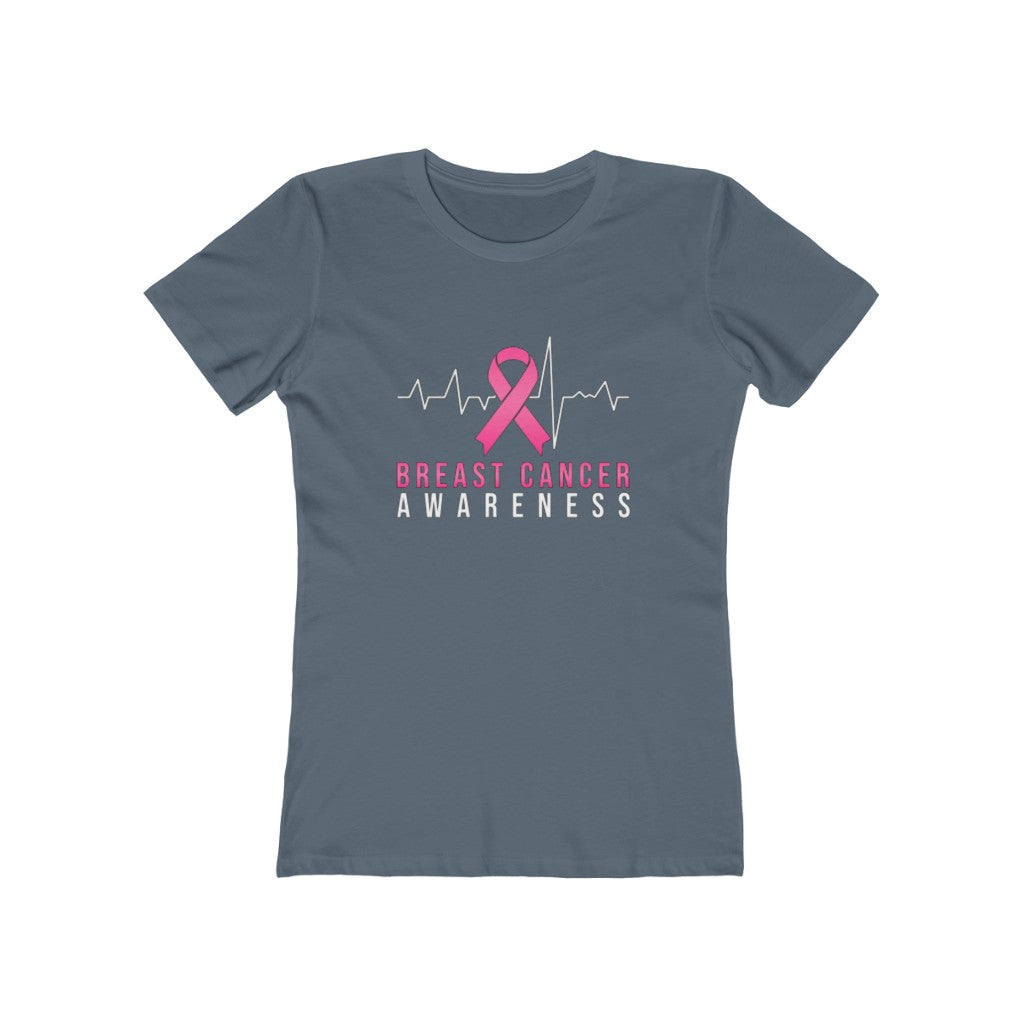 Women's The Boyfriend Tee - Breast Cancer Awareness