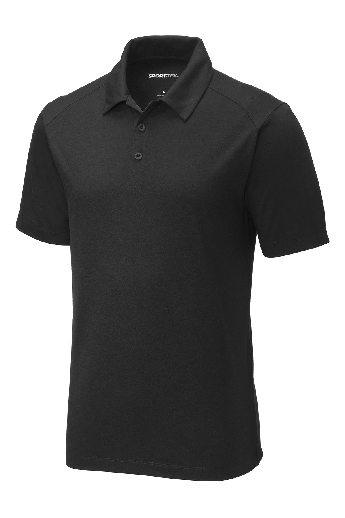 Sport-Tek ST405 PosiCharge Tri-Blend Racer Mesh Polo 75/13/12 poly/cotton/rayon
