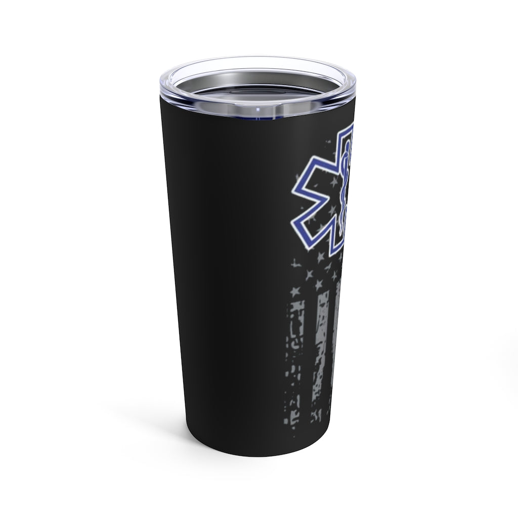 Tumbler 20oz - THIN WHITE LINE EMS/EMT FLAG