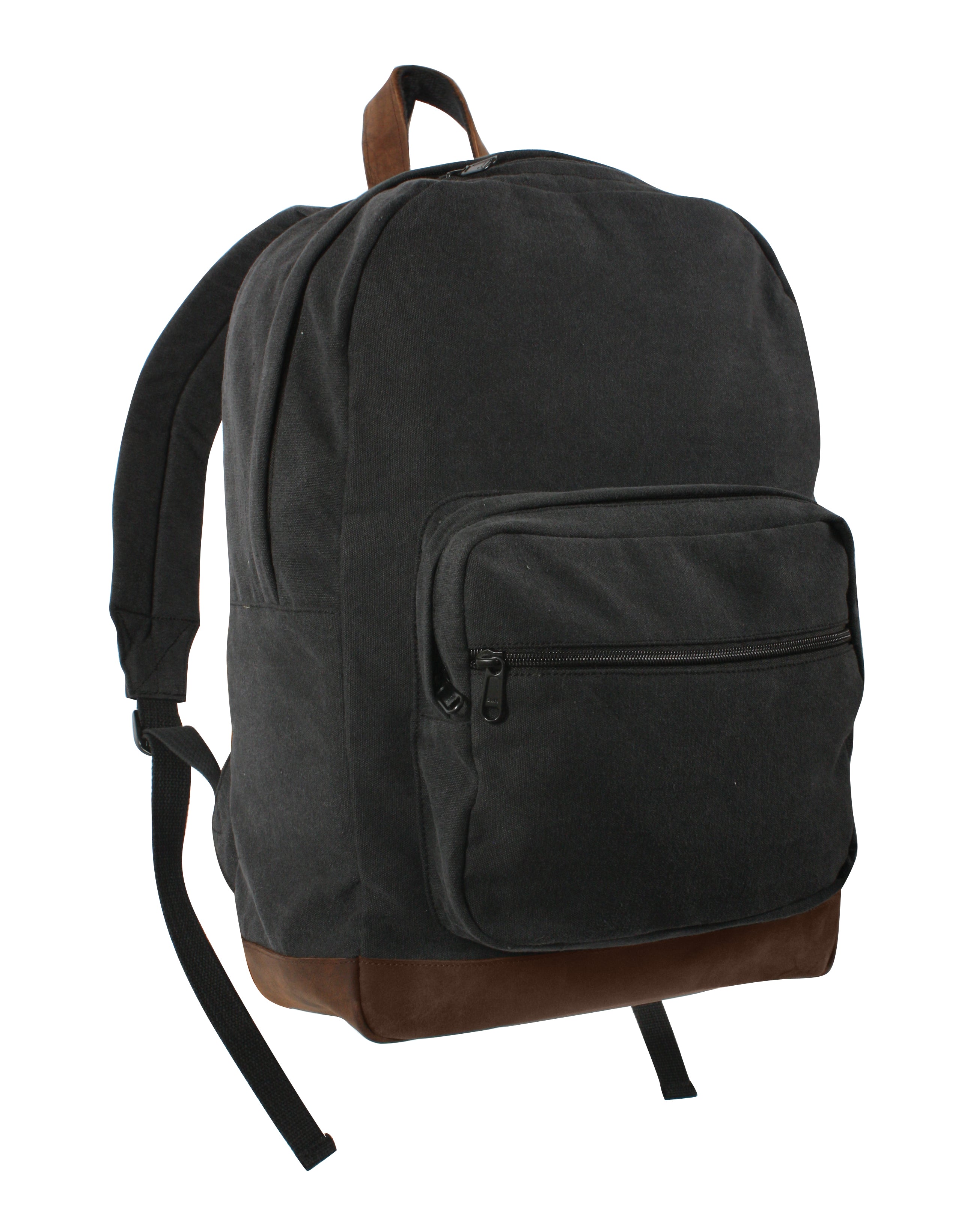 Rothco Vintage Canvas Teardrop Backpack With Leather Accents