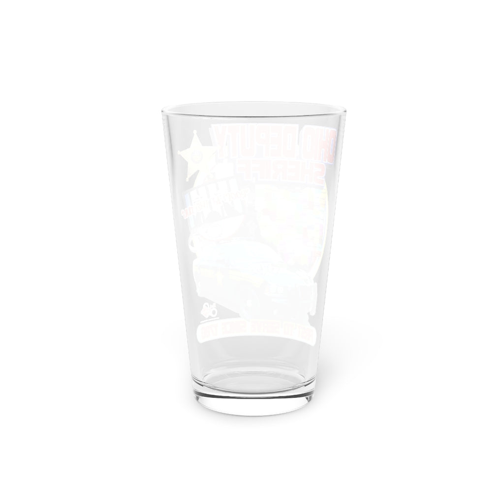 Pint Glass, 16oz - Ohio Sheriff "ROOM AT THE INN"