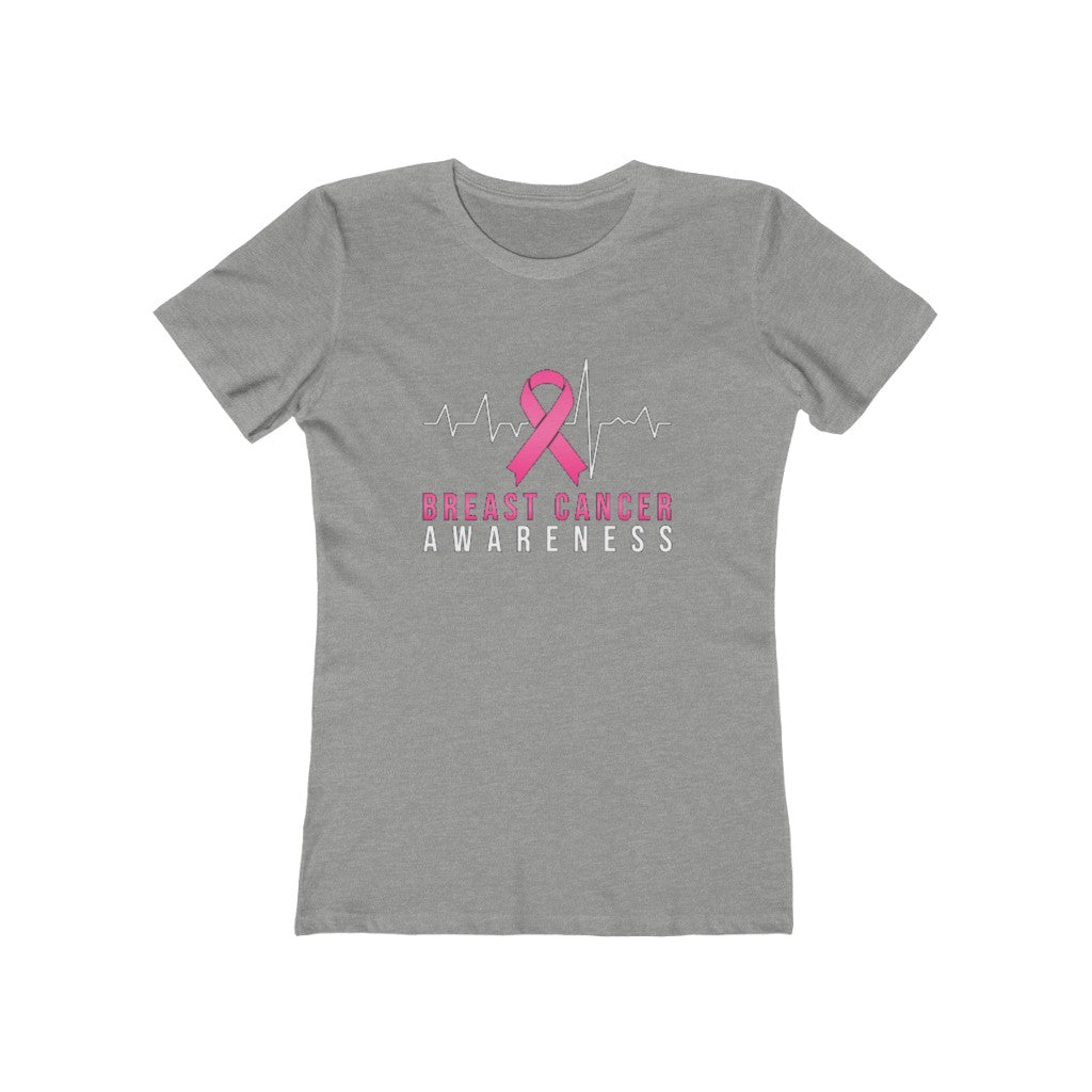 Women's The Boyfriend Tee - Breast Cancer Awareness