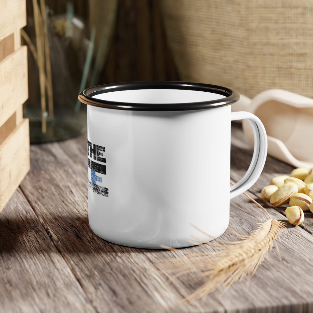 Enamel Camp Cup 12oz - Trust in the Force