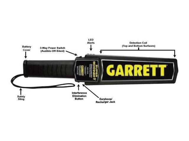 Garrett Super Scanner V Hand-Held Metal Detector