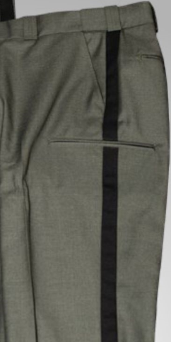 Police uniform pants with hidden cargo pocket on sale