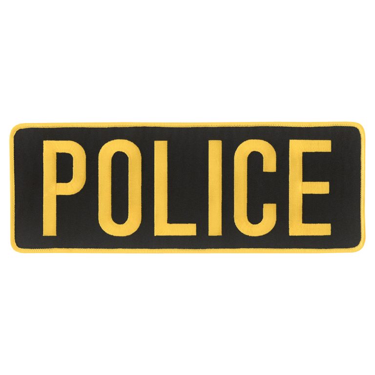 4" X 11" Police Patch