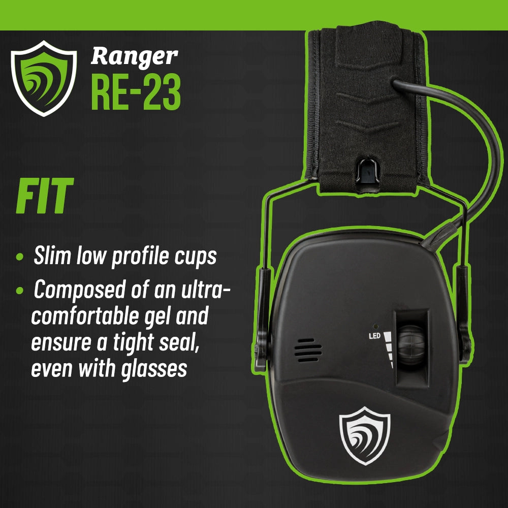 Otis Technology Earshield Ranger Electronic Pro Earmuff