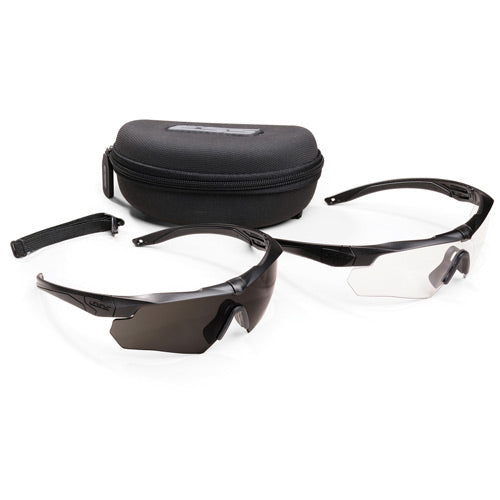 ESS Crossbow 2X Kit Glasses - Clear and Smoke Gray Lens