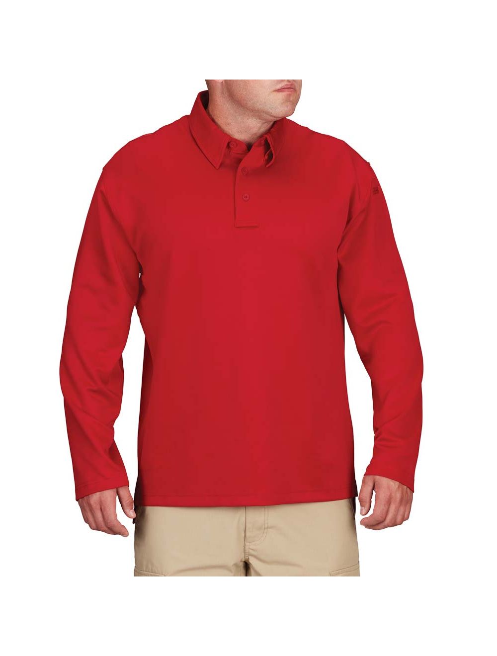 Propper Men’s I.C.E.® Performance Polo - Long Sleeve - red-diamond-uniform-police-supply