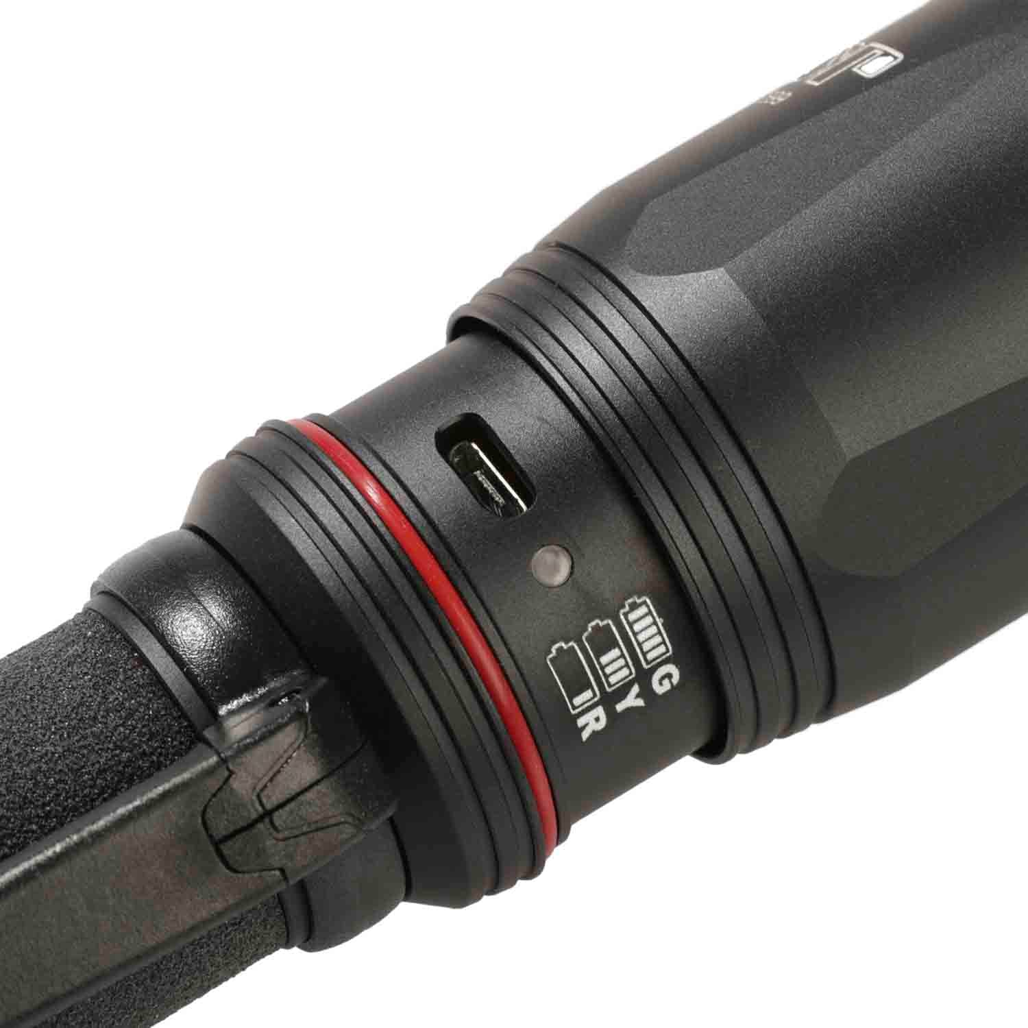 ASP Raptor DF Rechargeable Flashlight 1900 Lumens