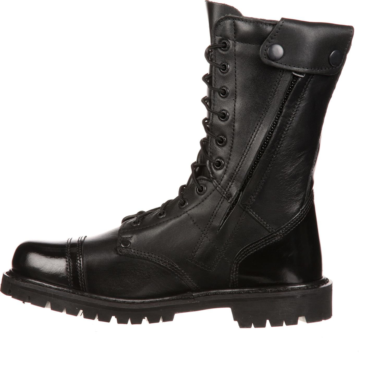 ROCKY 10" SIDE ZIPPER JUMP BOOT - red-diamond-uniform-police-supply