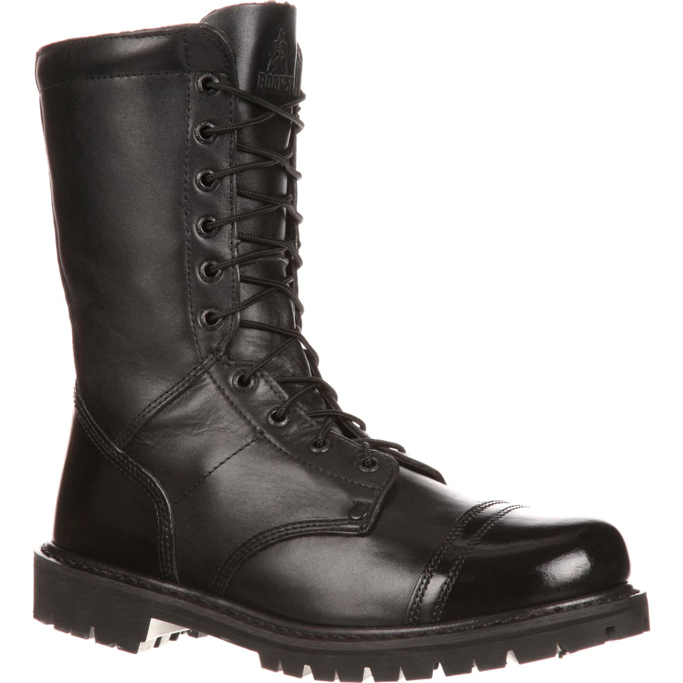 ROCKY 10" SIDE ZIPPER JUMP BOOT - red-diamond-uniform-police-supply