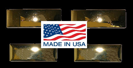 ELC Lieutenant Bar - Smooth Finish Collar Brass - red-diamond-uniform-police-supply