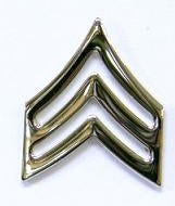 ELC Sergeant Collar Brass 1/4" - red-diamond-uniform-police-supply