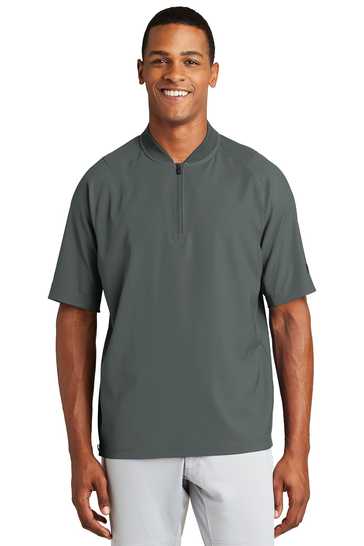 New Era Cage Short Sleeve 1/4-Zip Jacket