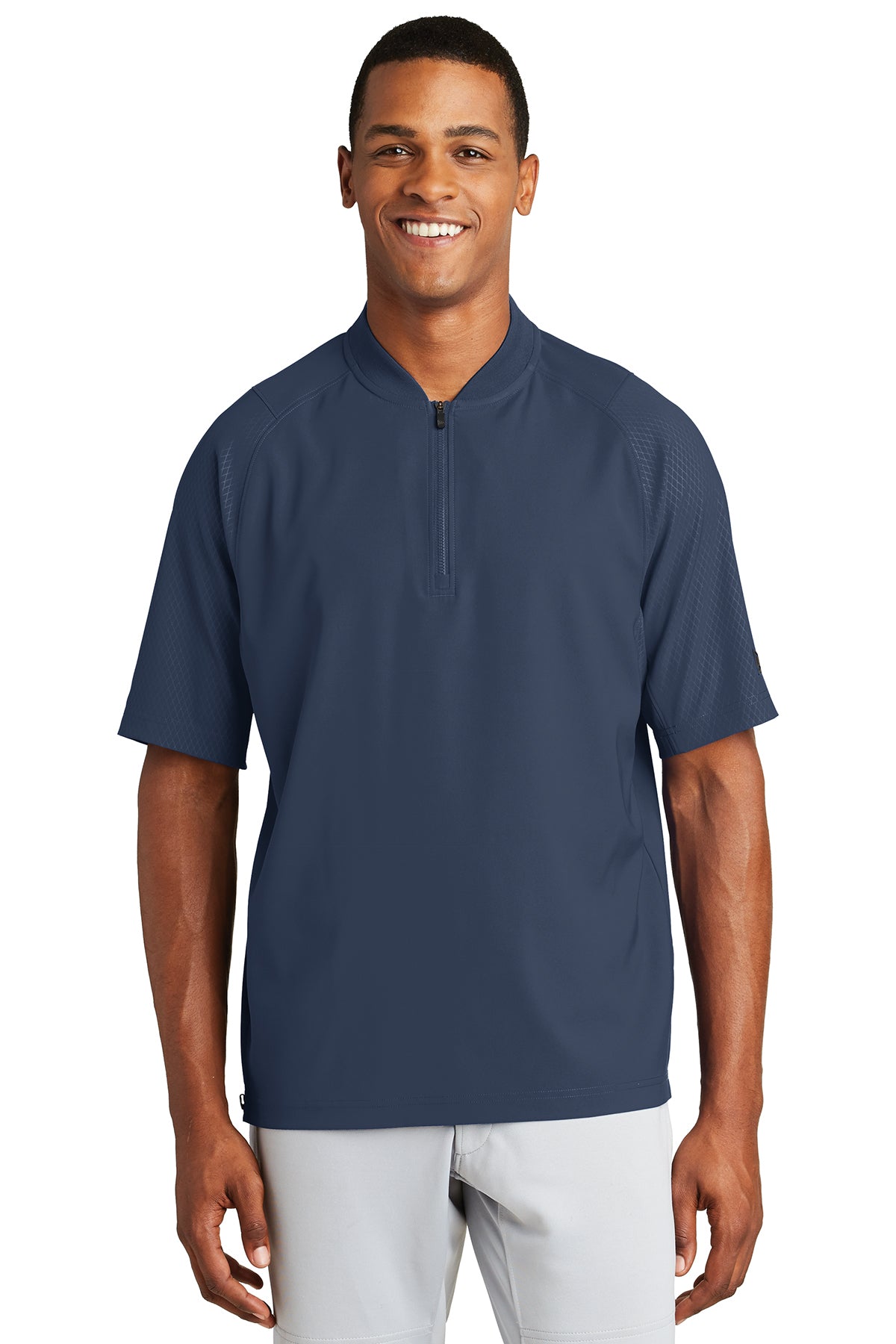 New Era Cage Short Sleeve 1/4-Zip Jacket