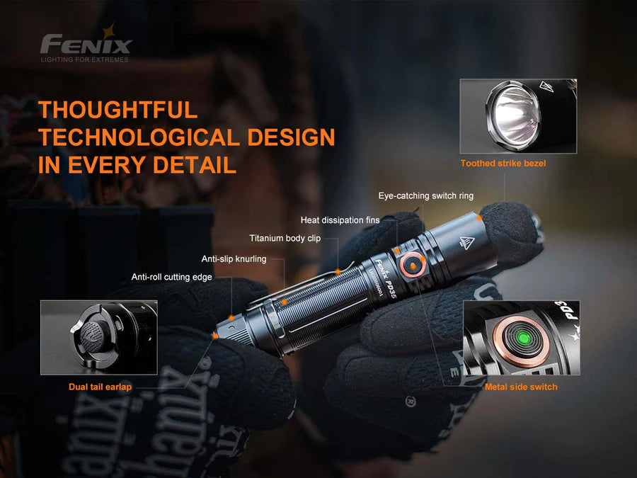 Fenix PD35 V3.0 LED Flashlight | 1700 Lumens