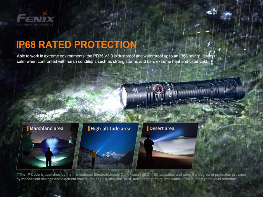 Fenix PD35 V3.0 LED Flashlight | 1700 Lumens