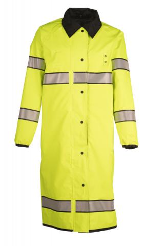 Spiewak VizGuard Long Reversible Duty Rain Jacket ANSI 107-2010 Class 3