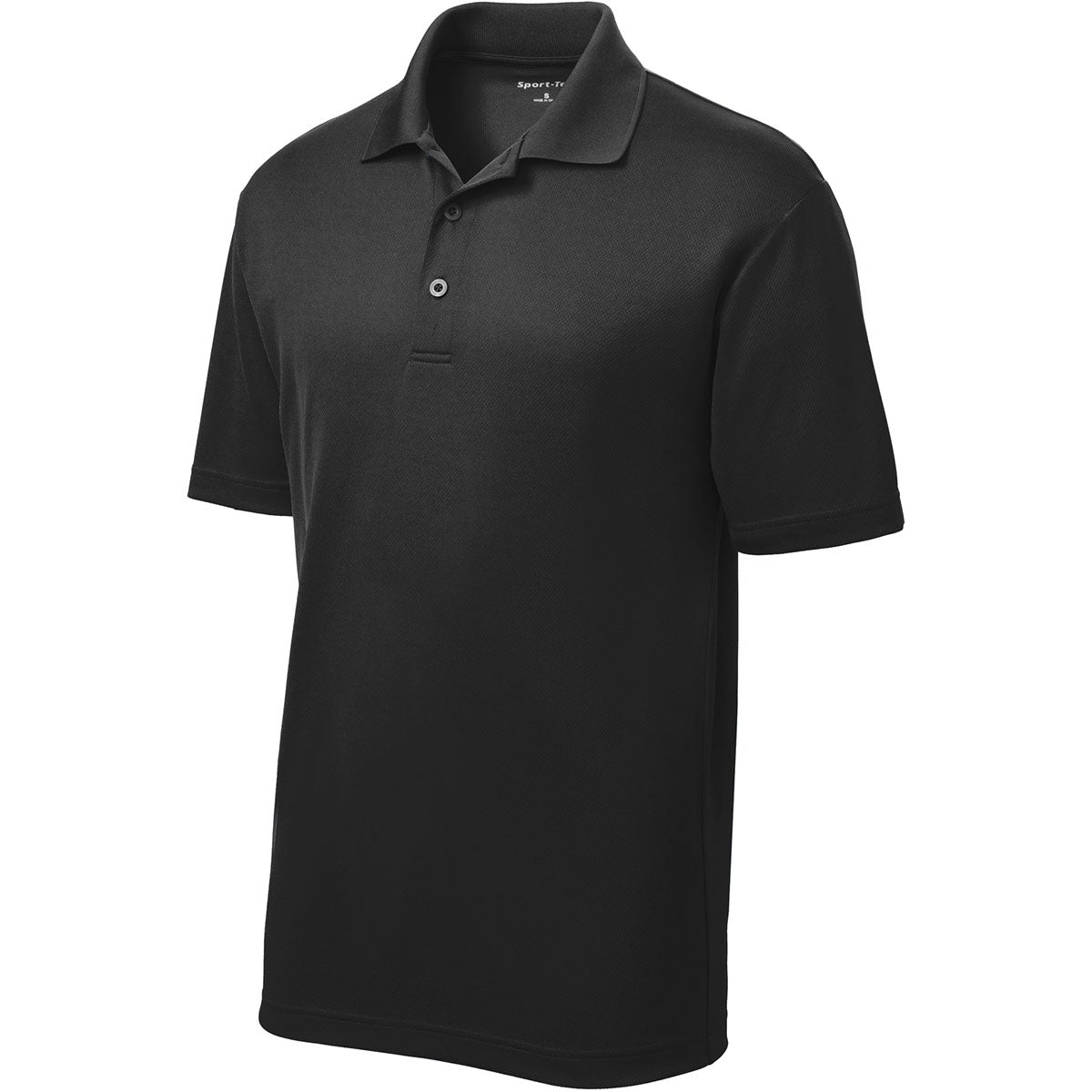 Sport-Tek ST640 PosiCharge RacerMesh Polo - Black - red-diamond-uniform-police-supply