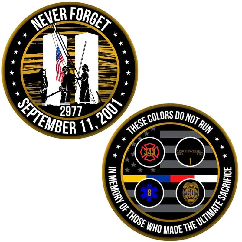Challenge Coin - September 11th, 2001 Memorial