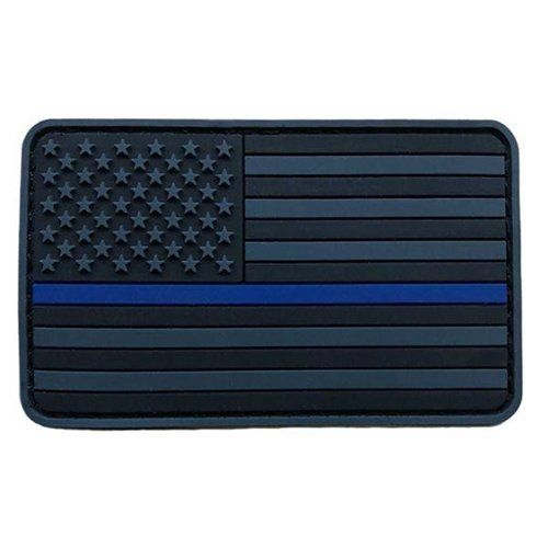 Subdued Thin Blue Line PVC Patch