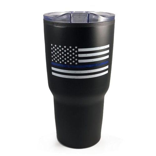 Thin Blue Line Tumbler- 30oz.