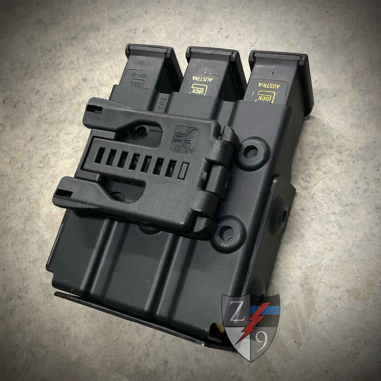 Zero9 Duty Style Triple Mag Pouch - 9/40