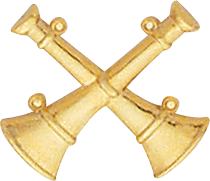 Smith & Warren Fire Bugles Pin Back (Pair)