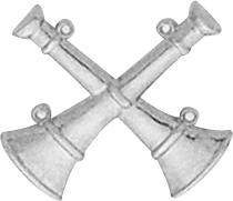 Smith & Warren Fire Bugles Pin Back (Pair)