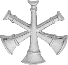 Smith & Warren Fire Bugles Pin Back (Pair)