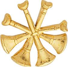 Smith & Warren Fire Bugles Pin Back (Pair)