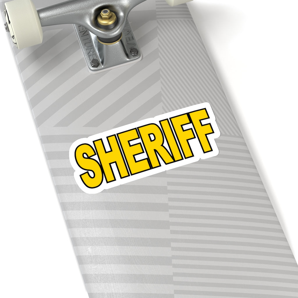 Kiss-Cut Stickers - "Sheriff"