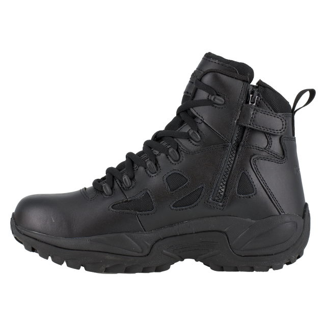 Reebok Rapid Response Men's 6" Stealth Boot with Side Zipper