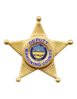 Blackinton Ohio Sheriff's Hat Badge