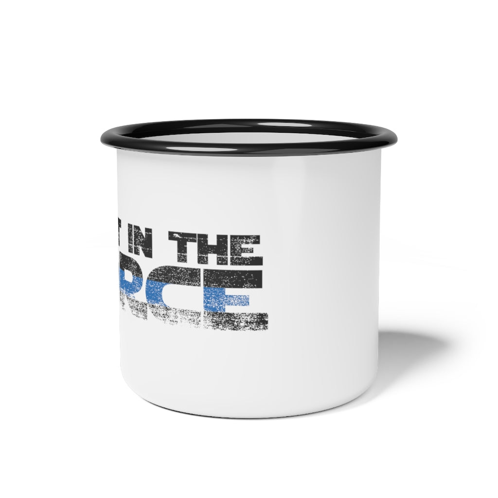 Enamel Camp Cup 12oz - Trust in the Force