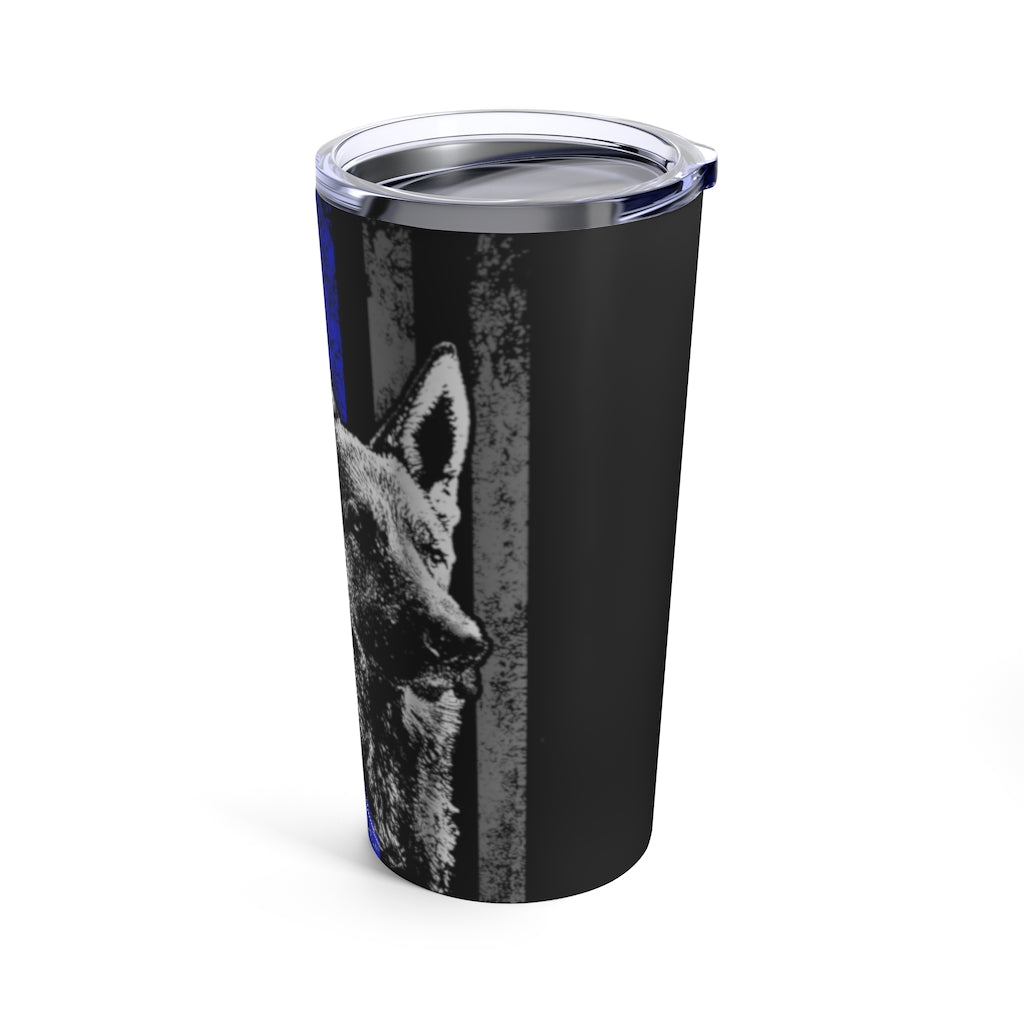 Tumbler 20oz - K-9 Blue Line