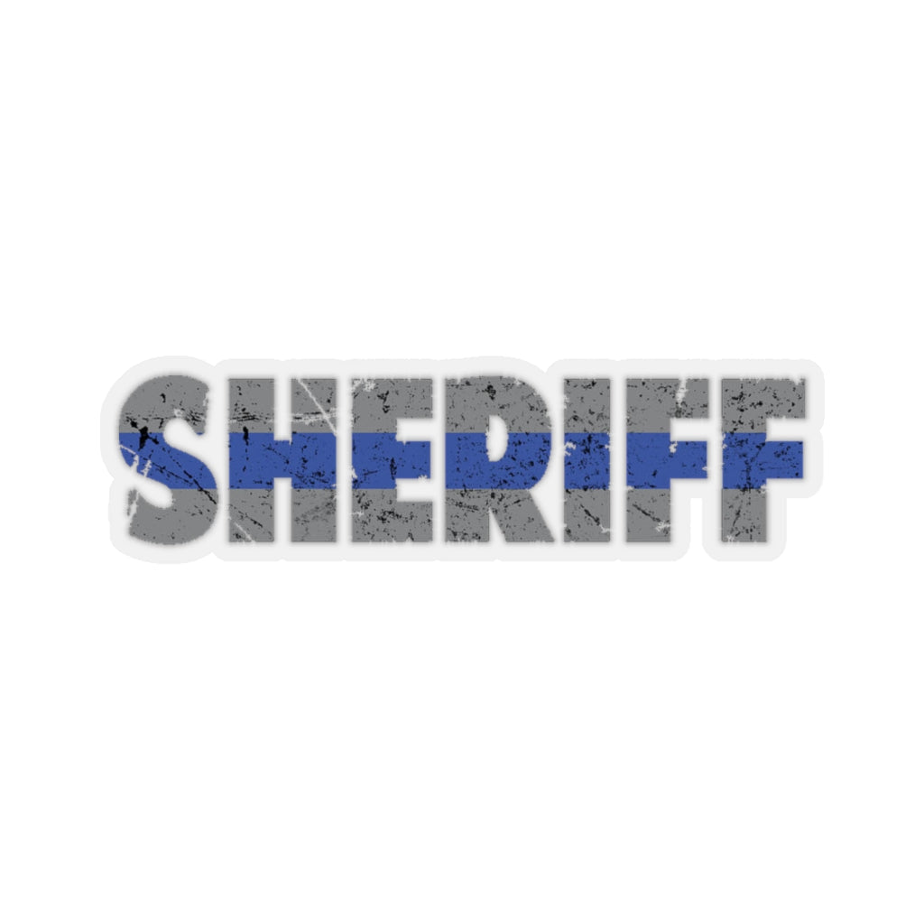 Kiss-Cut Stickers - Sheriff Blue Line