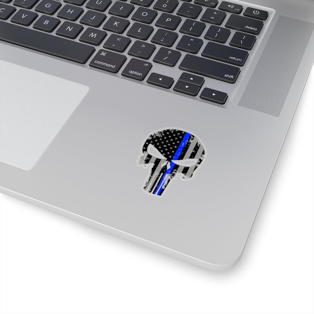 Kiss-Cut Stickers - Blue Line Punisher