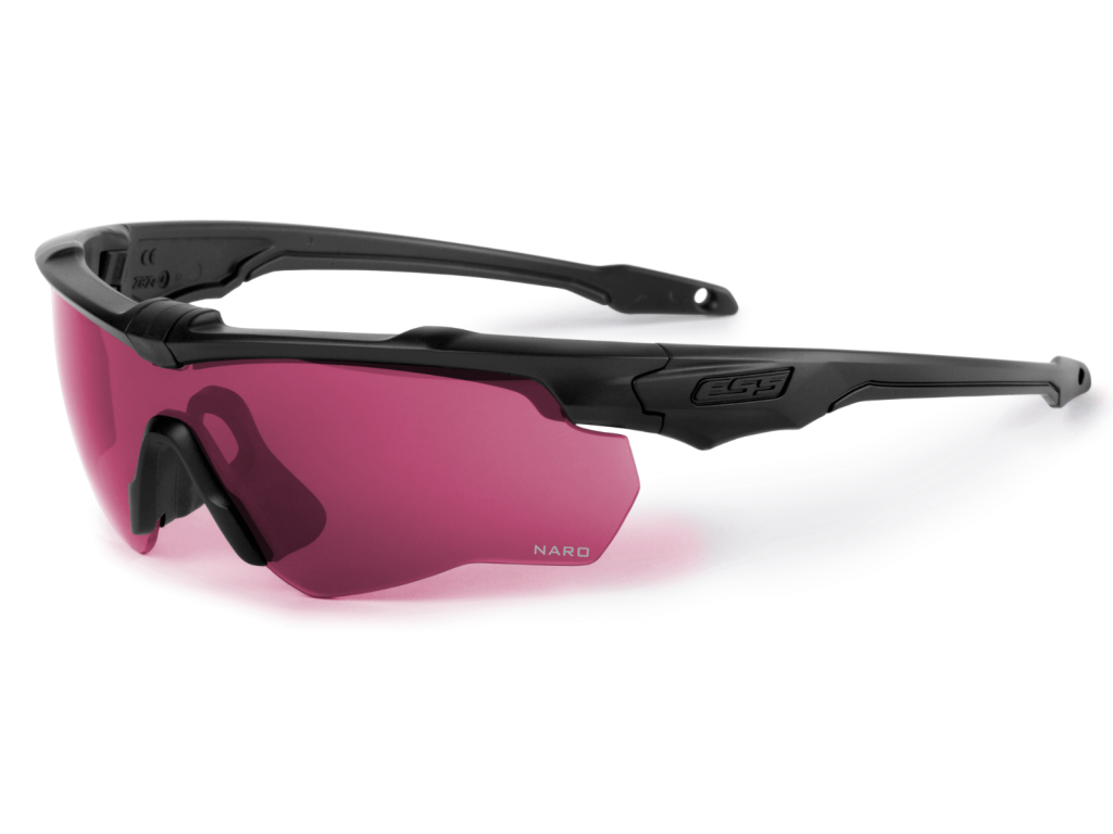 ESS Crossblade NARO LPL-5 ONE Single Lens Ballistic Safety Glasses Kit