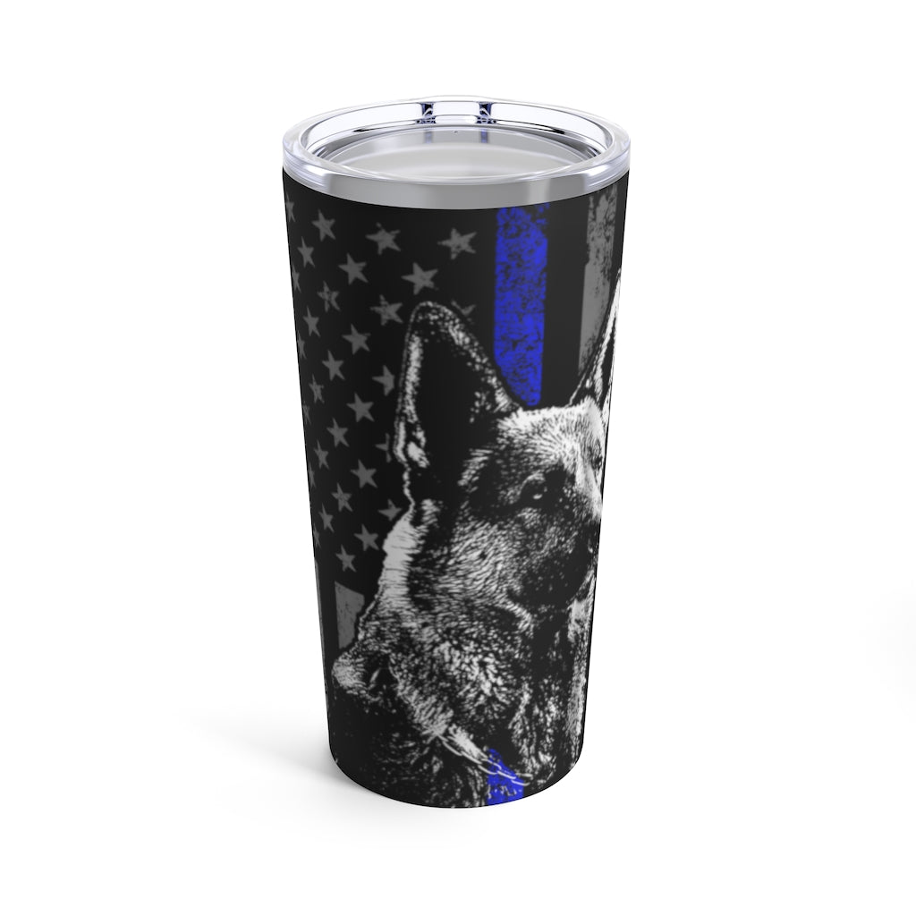 Tumbler 20oz - K-9 Blue Line