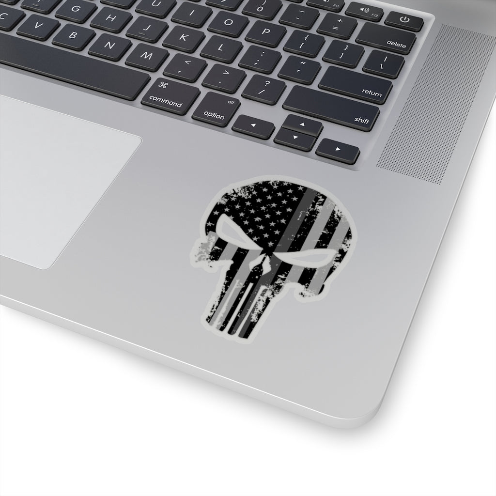 Kiss-Cut Stickers - Punisher Gray Line