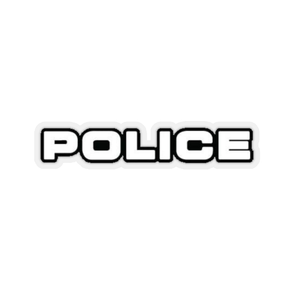 Kiss-Cut Stickers - Police