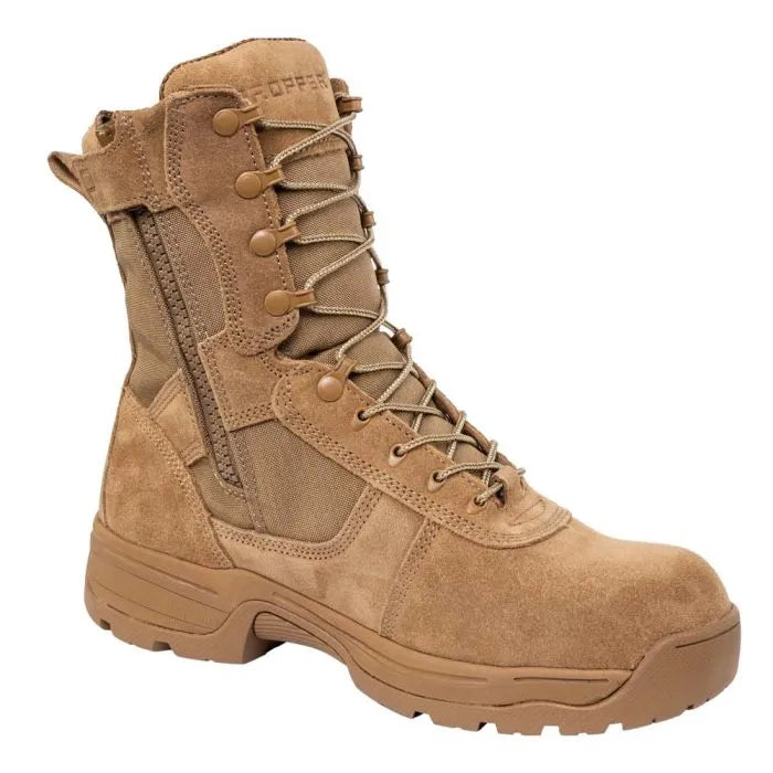 Propper® Series 100® 8" Side Zip Coyote Boot - Composite Toe